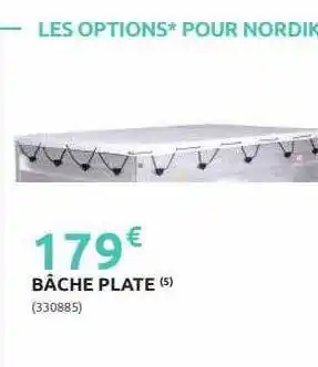 Rural Master Bâche plate offre