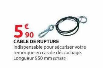 Câble de rupture