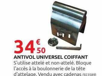 Rural Master Antivol universel coiffant offre