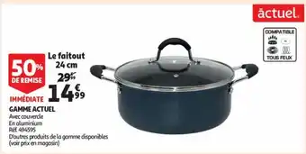 Auchan Gamme actuel le faitout 24 cm offre