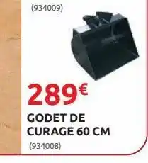 Rural Master Godet de curage 60 cm offre
