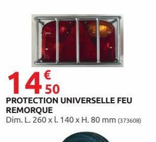 Rural Master Protection universelle feu remorque offre