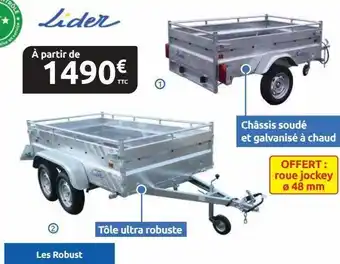 Rural Master Remorque offre