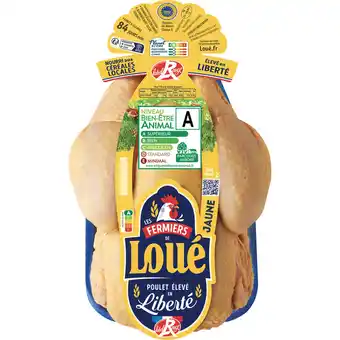 Poulet fermier de loué label rouge