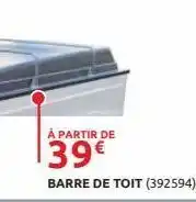 Barre de toit
