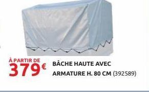 Rural Master Bâche haute avec armature h. 80 cm offre