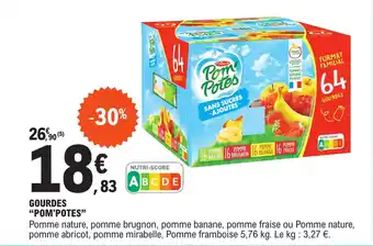 E.Leclerc Gourdes "POM'POTES" offre