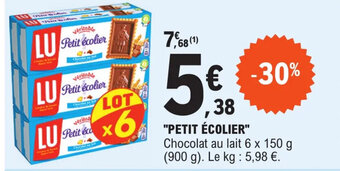 E.Leclerc "Petit écolier" offre