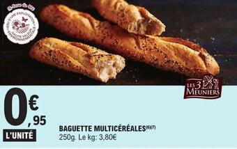 E.Leclerc Baguette multicéréales offre