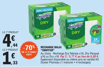 E.Leclerc Recharge balai "SWIFFER" offre