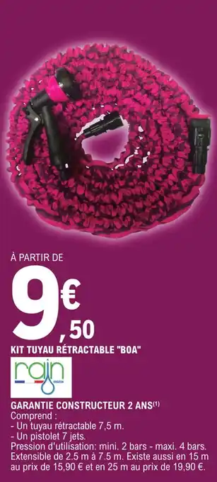 E.Leclerc Garantie constructeur 2 ans offre