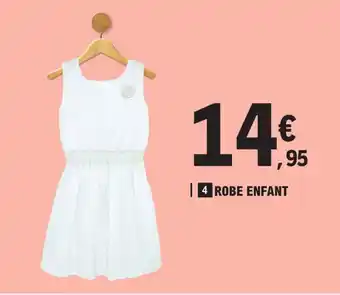 E.Leclerc Robe enfant offre