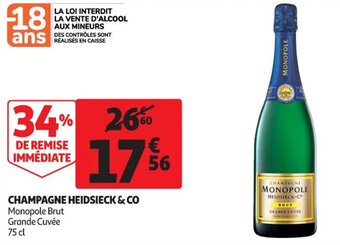 Champagne heidsieck & co