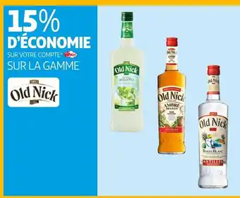 Auchan Sur la gamme Old Nick offre