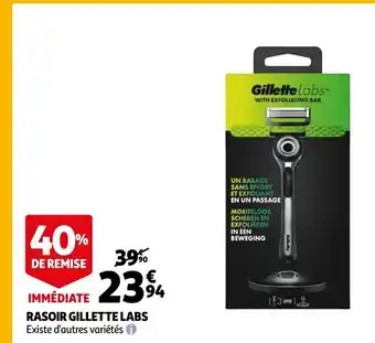 Auchan Rasoir gillette labs offre