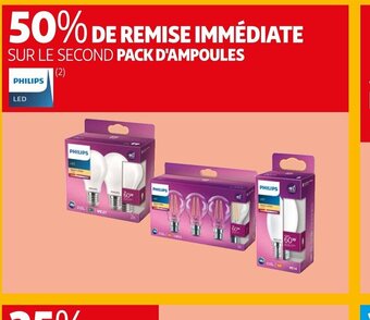 Pack d'ampoules