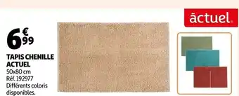Auchan Tapis chemille actuel offre