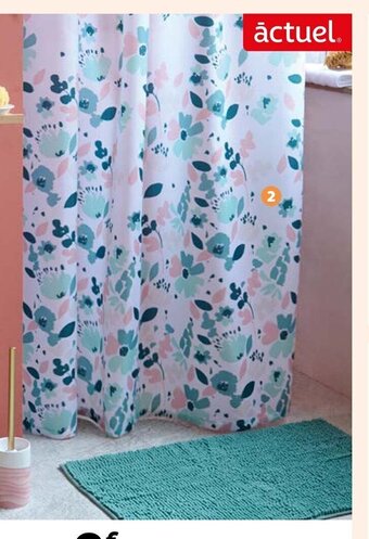 Auchan Rideau de douche actuel offre