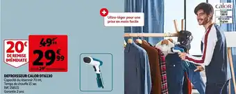 Auchan Defroisseur calor DT6130 offre