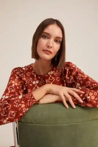 Robe courte imprimée v