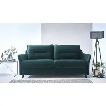 Loft - 3 places - canape droit - convertible - ouverture express - bleu canard