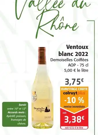 Ventoux blanc 2022