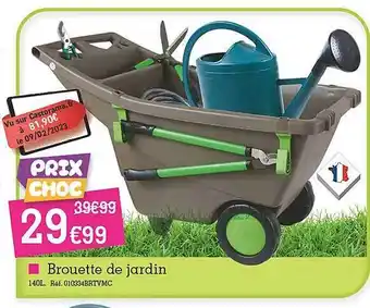 Kandy Brouette de jardin offre