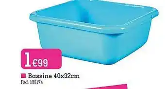 Bassine 40 x 32 cm