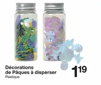 Zeeman Décorations de pâques à disperser offre