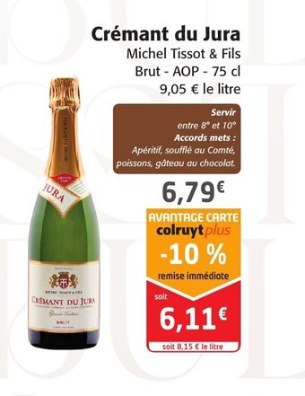 Colruyt Cremant du jura offre