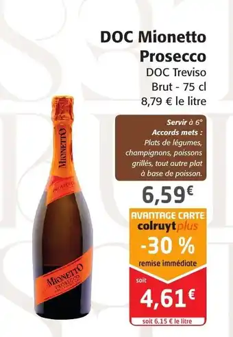 DOC Mionetto prosecco