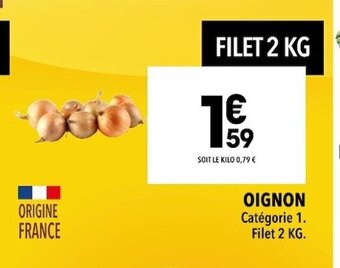 Supeco Oignon offre