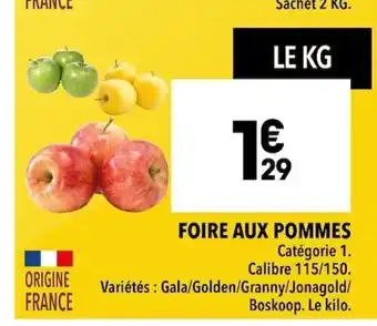Supeco Foire aux pommes offre