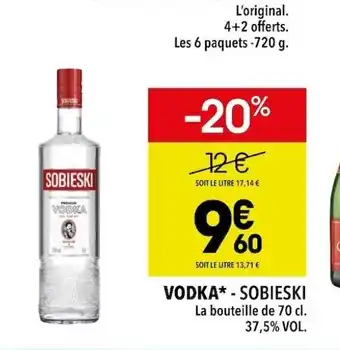 Vodka sobieski