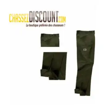 Pantalon fuseau kaki promo 12v3 sotextra