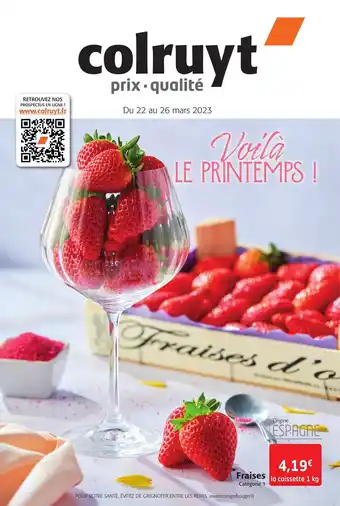 Colruyt Fraises offre