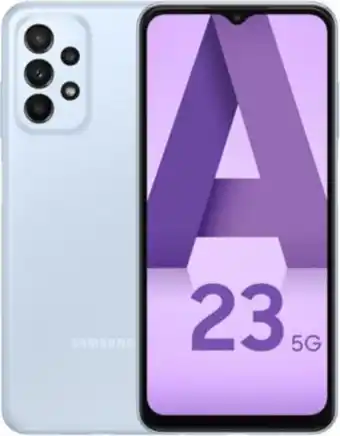 Boulanger Smartphone samsung galaxy a23 bleu 128go 5g offre