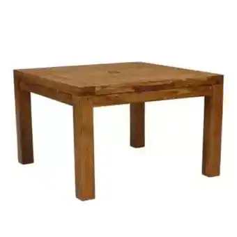 Grande table à manger carréé allonge 130 "acacia gordon"