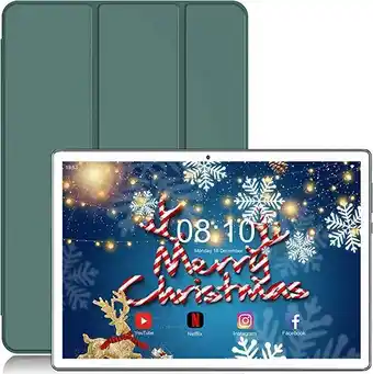 Amazon Lulugti tablette 10 pouces android 11 tablette, 4 go de ram 64 go de rom (128 go extensible)，caméra 2mp + 8mp，1.6ghz,2.4g ... offre