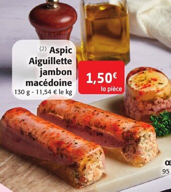 Colruyt Aspic aiguillette jambon macedoine offre