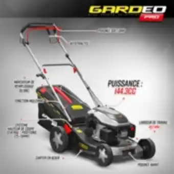 E.Leclerc Brico Tondeuse thermique autotractée 144.3cc - 46cm livrée avec 2 lames + mulching offre