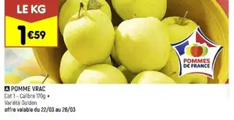 Leader Price Pomme vrac offre