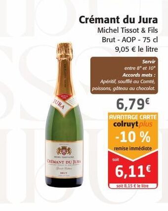 Colruyt Crémant du jura offre