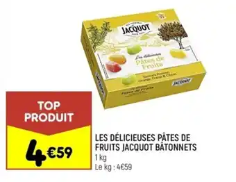 Les Délicieuses Pates De Fruits Jacquot Batonnets