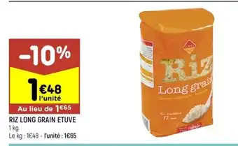 Leader Price Riz Long Grain Etuve offre