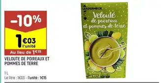 Veloute De Poireaux Et Pommes De Terre