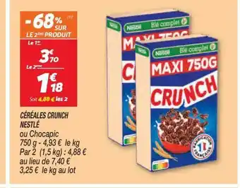 Netto Céréales crunch nestlé offre