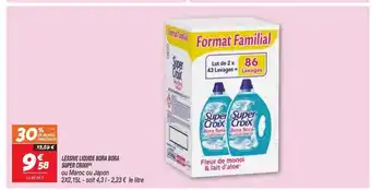 Lessive liquide bora bora super croix