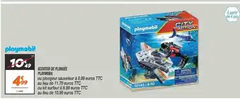 Scooter de plongee playmobil