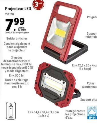 Projecteur LED